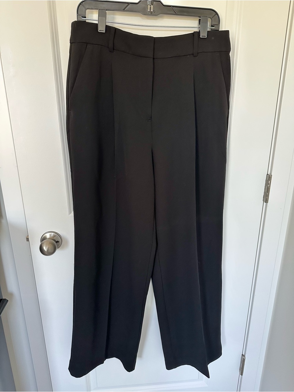LOFT Black Peyton Trousers